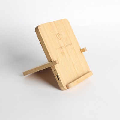 15W Bamboo Wireless Charger