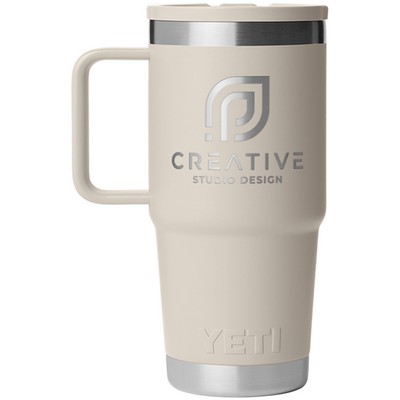 YETI® Rambler® 20 Oz Travel Straw Mug with Color-Matched Straw Lid