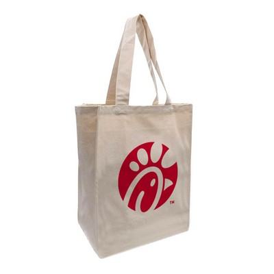 12 Oz. Classic Heavy Duty Cotton Canvas Grocery Tote Bag