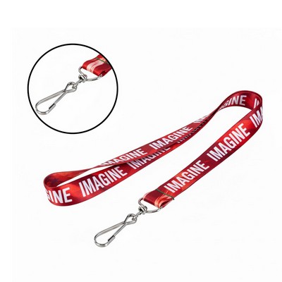 3/4" Full Color Dye-Sublimated Lanyard (Quick Ship 1-3 Days)