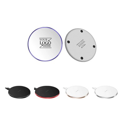 15W Round Mirror Smart Wireless Charger