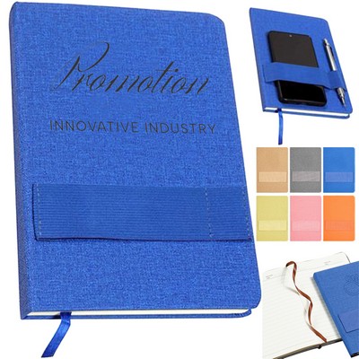 A5 Notebook Journal With Pen Holder