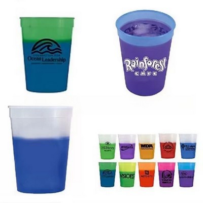 Double-Wall Insulated Stadium Cup with Handle